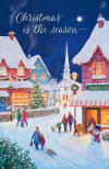 Christmas Cards Boxed:  Christmas is the Season - Pack of 18 - CMSC